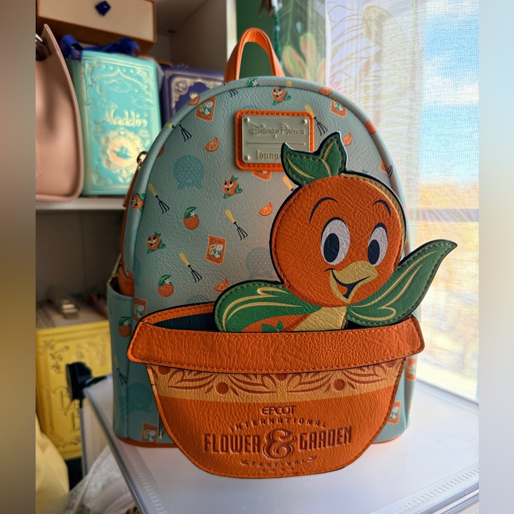 Loungefly Disney Orange Bird Mini Backpack NWT